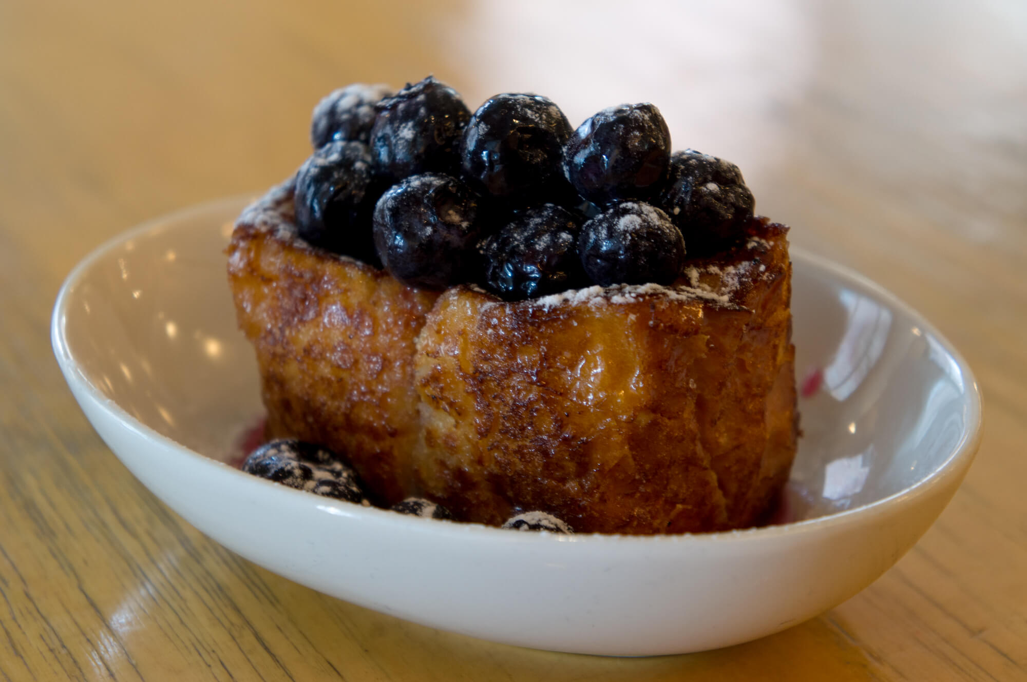 Sugared Blueberry Kiosque French Toast