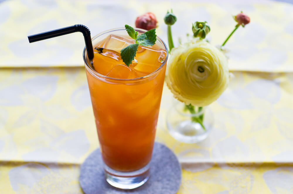 Rooibos Grapefruit Tea Cocktail
