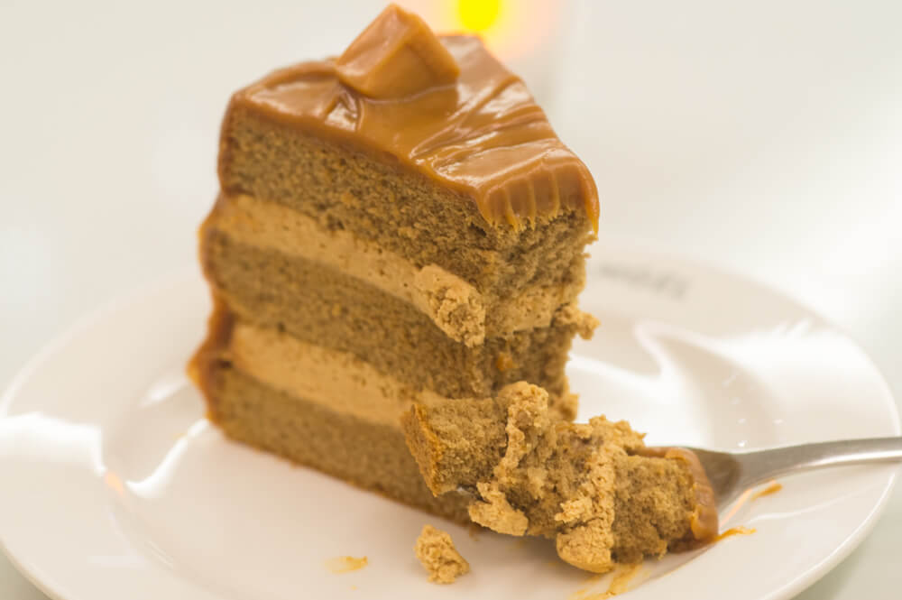 Caramel Cake (closeup)