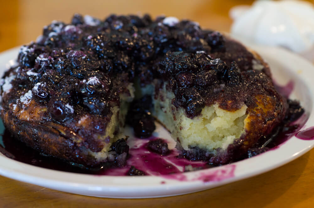 Blueberry Pancake (inside)