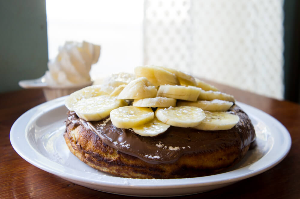 Nutella Banana Pancake