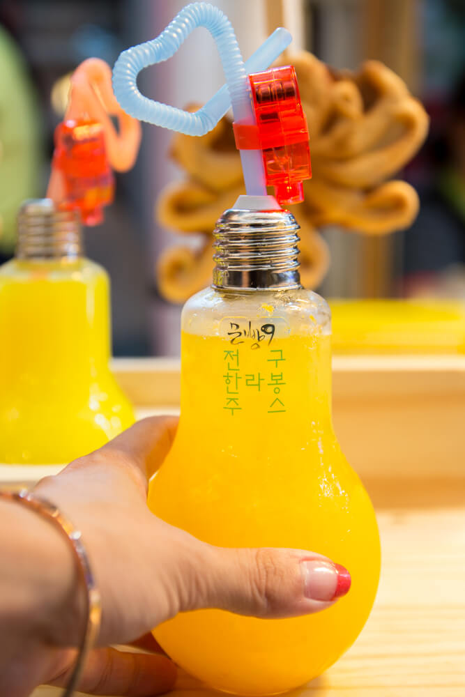 Tangerine Juice Lightbulb 