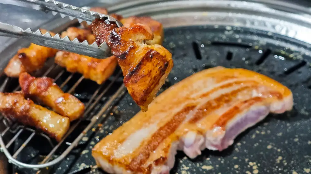 The Perfect Samgyeopsal, Crispy and Golden Brown