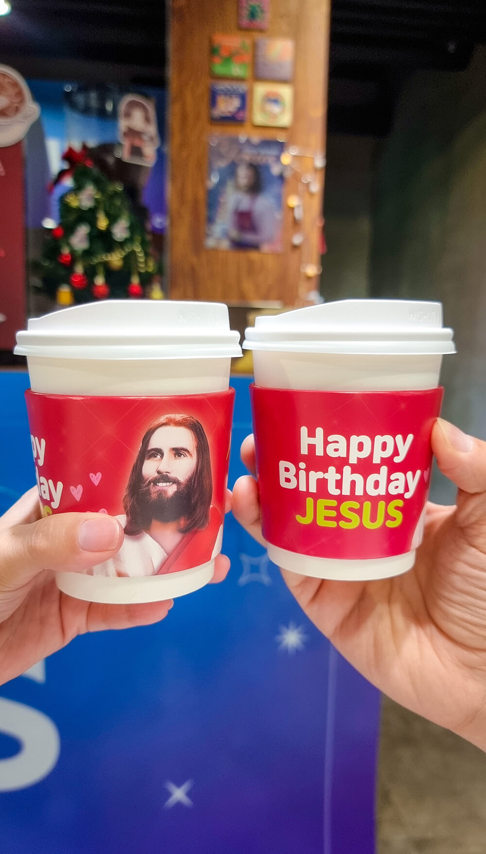 Jesus Birthday Cafe Pop-Ups in Seoul